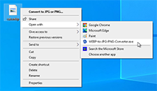 WEBP to JPG PNG Converter Screenshot 2